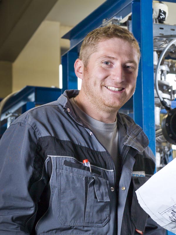 Günther Achatz, stellv. Werkstattleiter - EDSTA Edelstahlanlagenbau